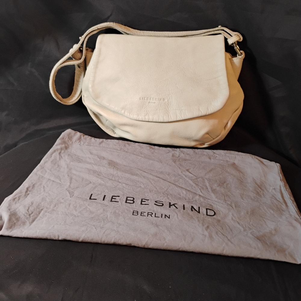 Liebeskind Berlin Ruched Leather Shoulder Purse